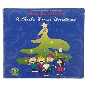 Vintage 1997 CD Charlie Brown Christmas Starbucks Edition Vince Guaraldi Trio TV